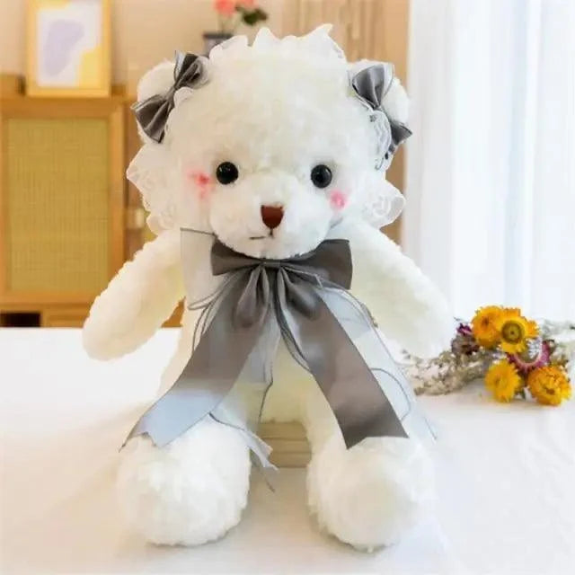 Cute Teddy Bear With Dress And Holiday Gift