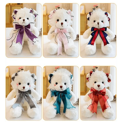 Cute Teddy Bear With Dress And Holiday Gift