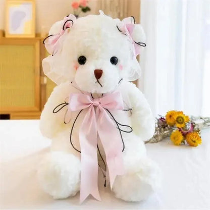 Cute Teddy Bear With Dress And Holiday Gift