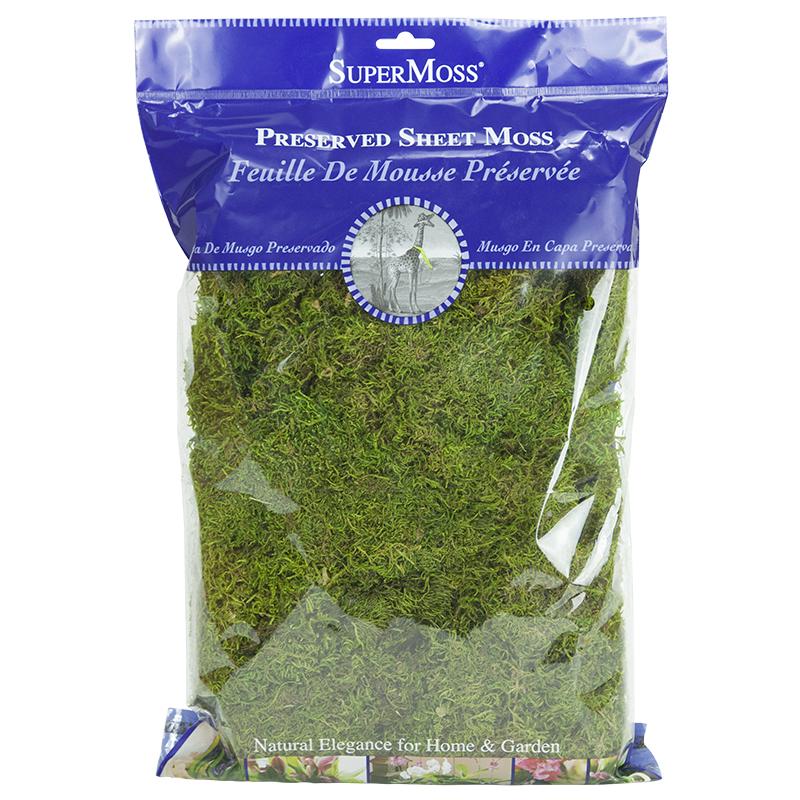 Feuille de mousse préservée SuperMoss (8 oz)