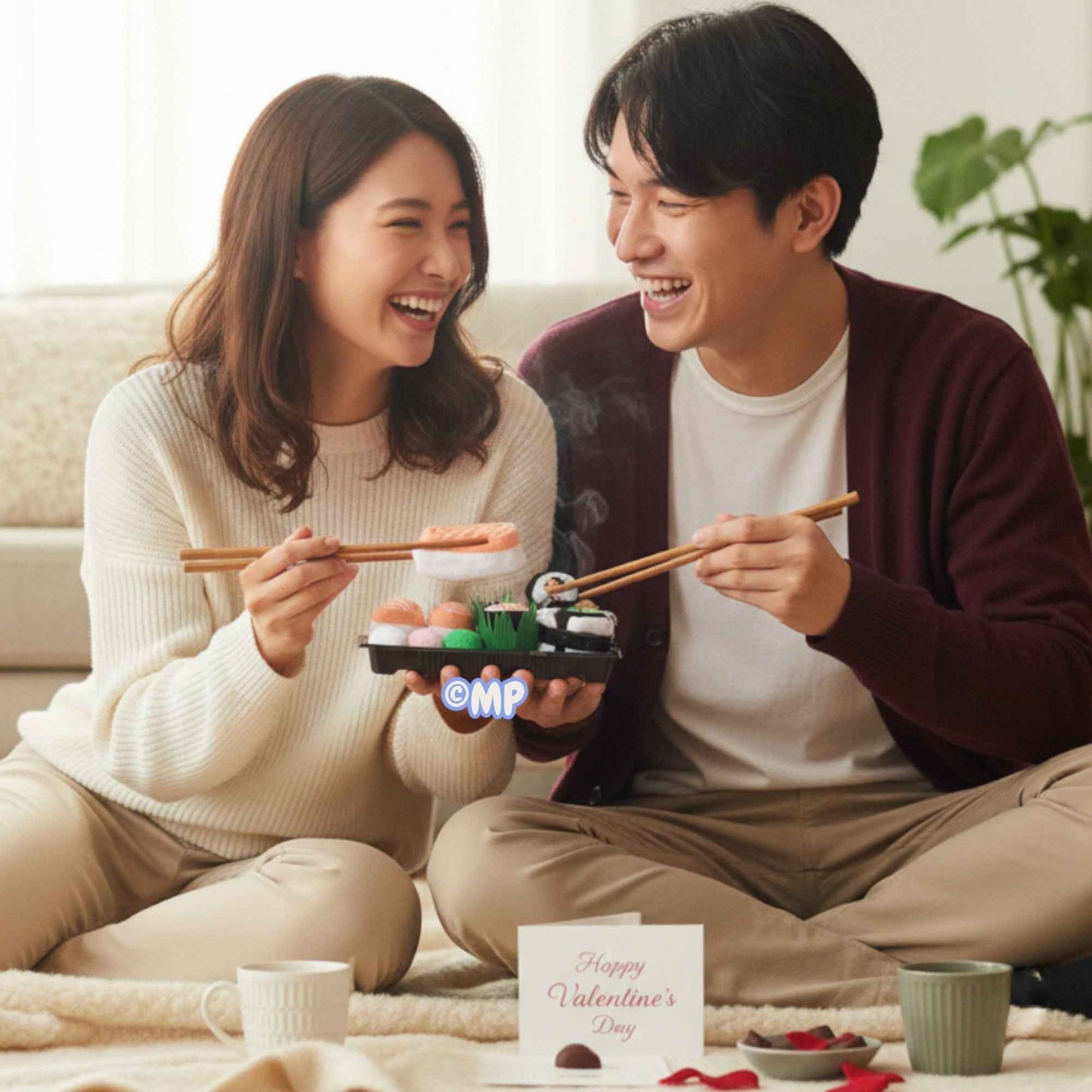 Delicious Sushi Novelty Socks and Gift Box Set