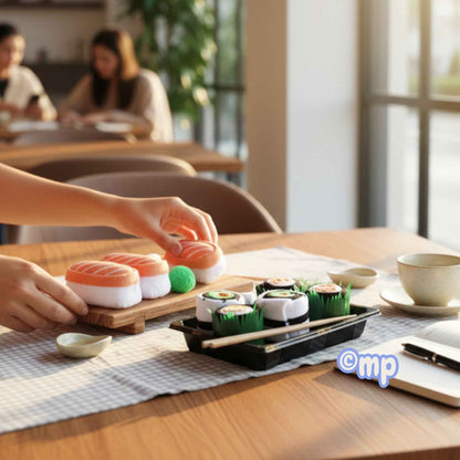 Delicious Sushi Novelty Socks and Gift Box Set