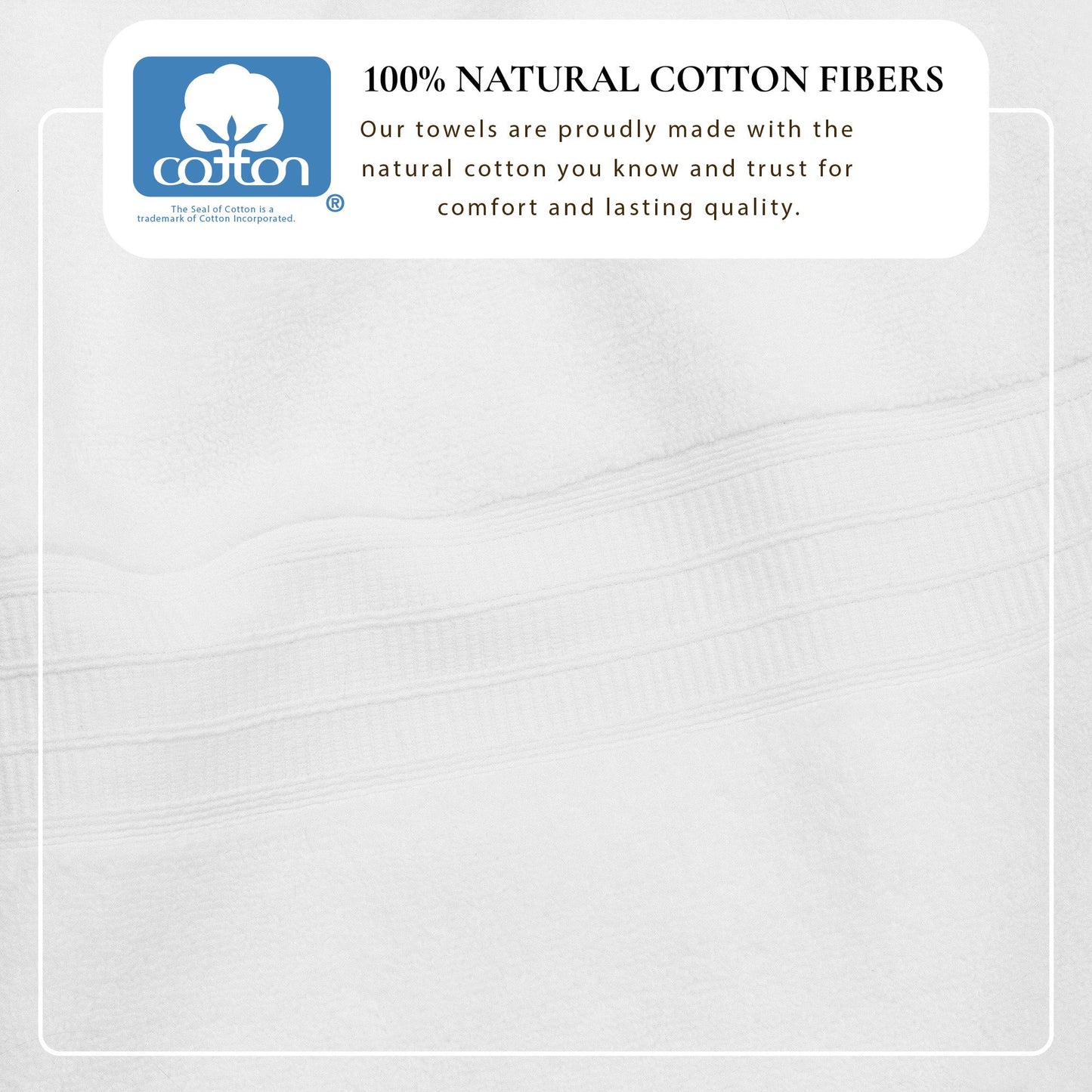 Premium Zero Twist Cotton Bath Towel and Set