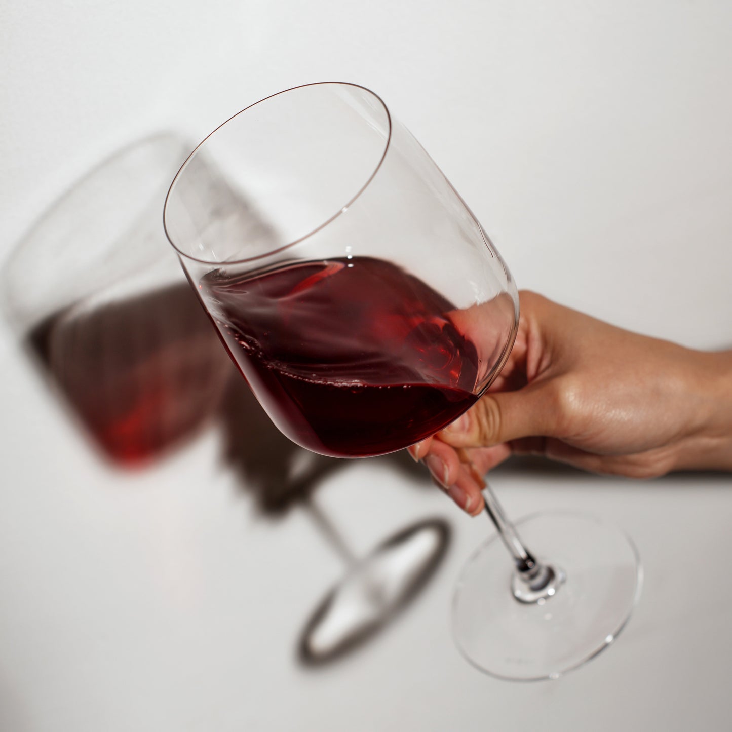 Fine Crystal Bordeaux Wine Glasses Set of 4