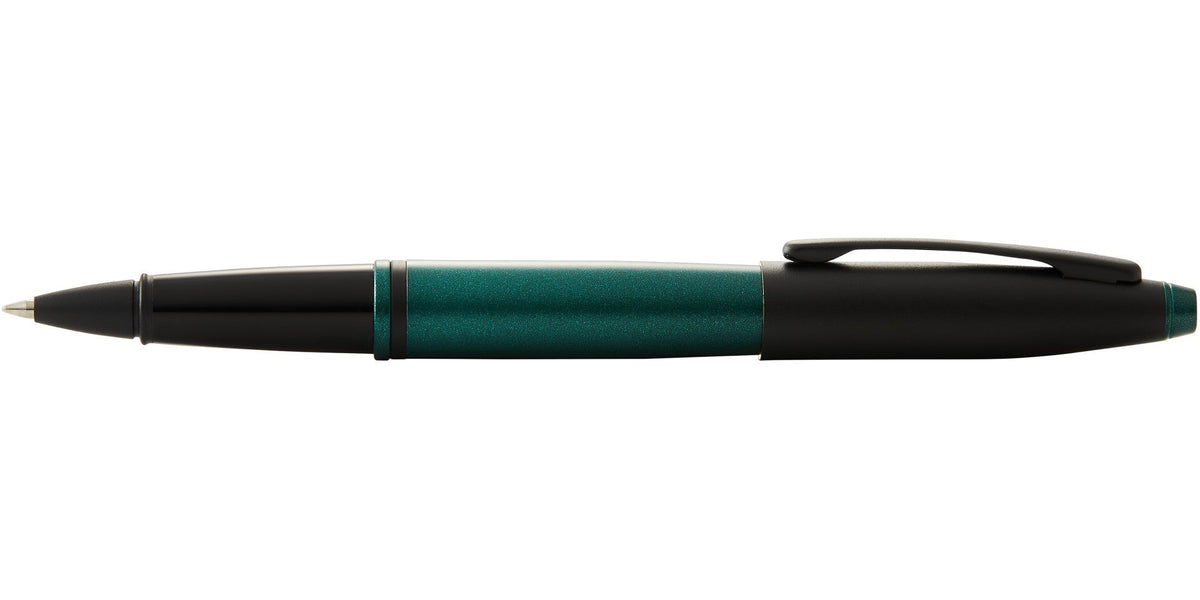 Calais matte green and black lacquer rollerball pen by A.T. Cross, pens on Tampa Home & Garden Store