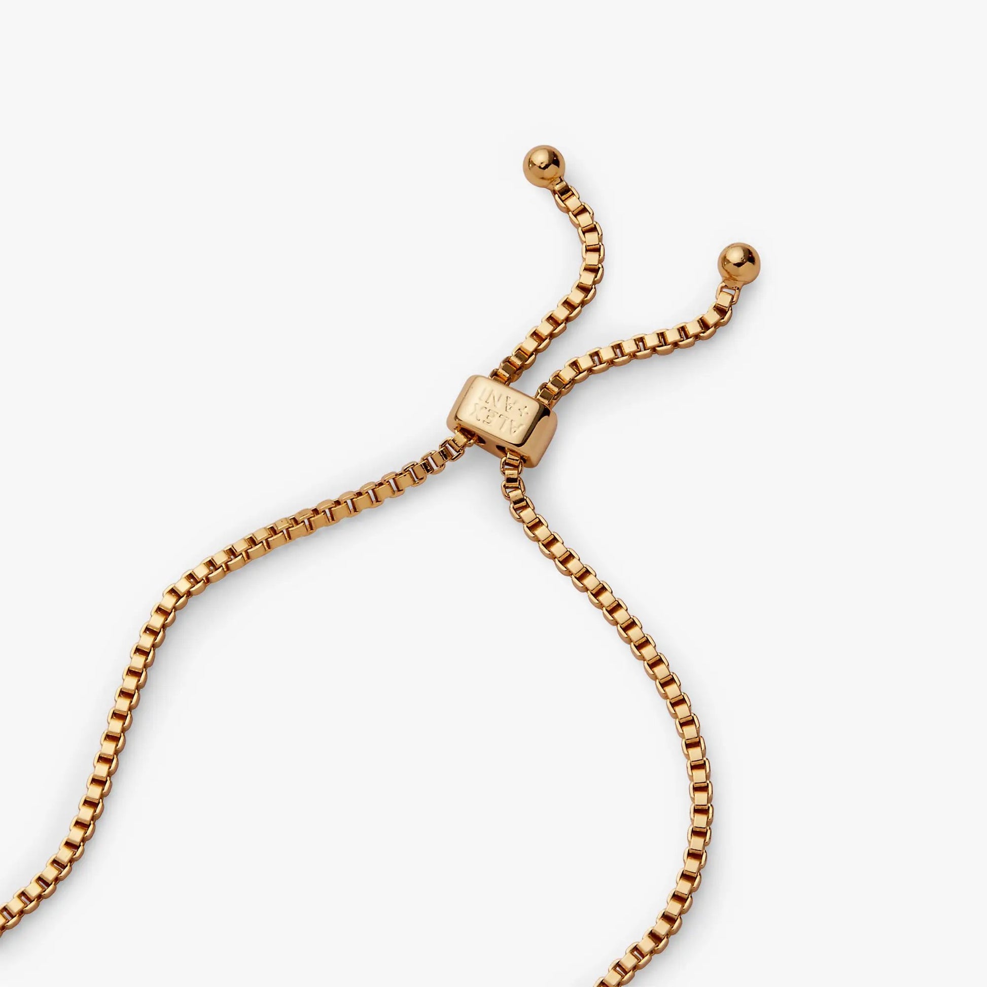 Sweet Shop Love adjustable bolo bracelet by Alex and Ani gold-tone on Tampa Home & Garden Store