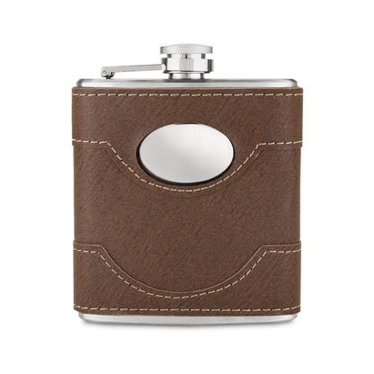 the Rugged Bootlegger Flask and Steel Frame