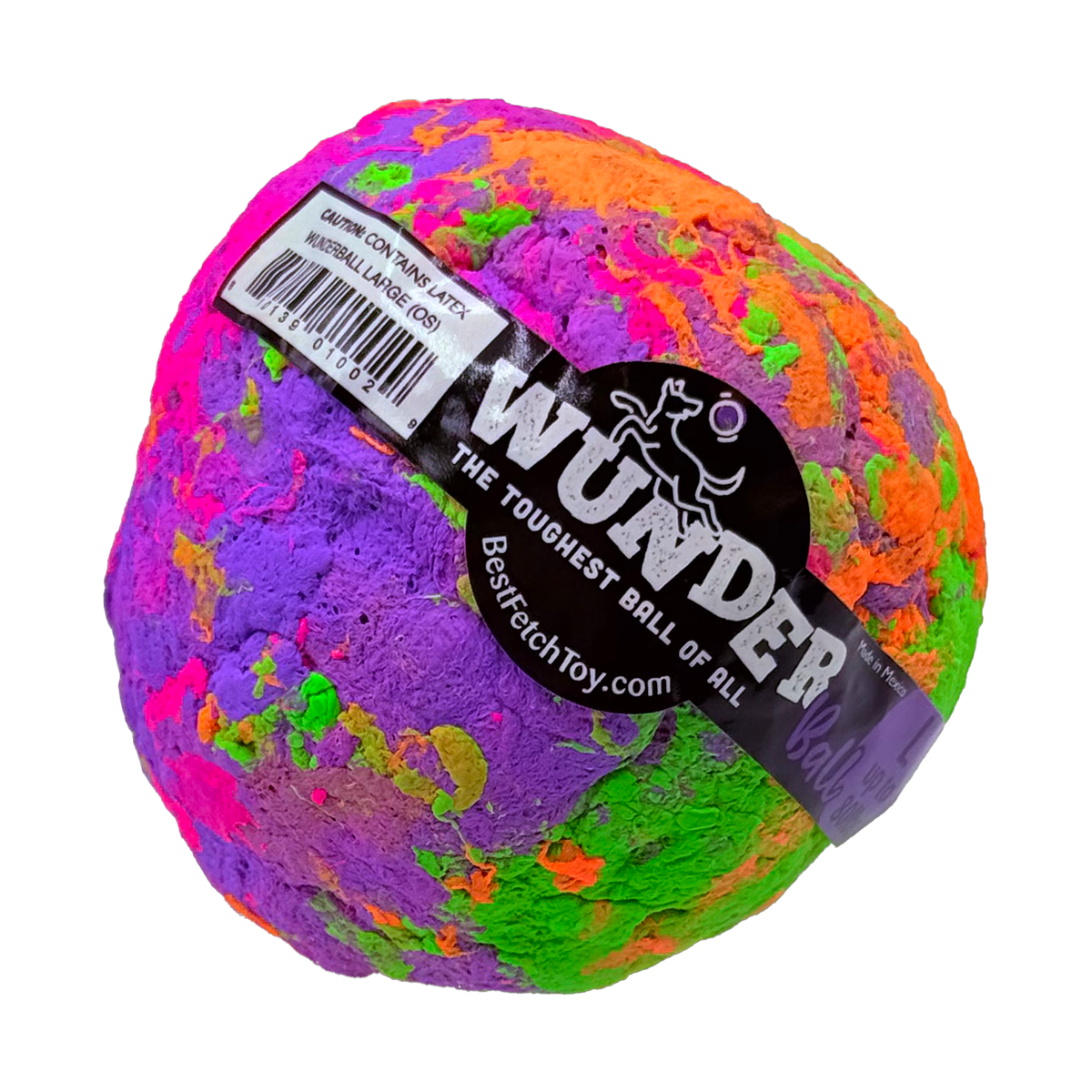 WUNDERball Fetch Toy Natural Rubber Ball For Dogs