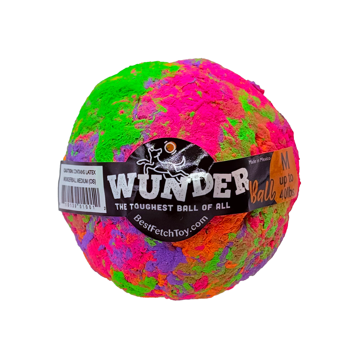 WUNDERball Fetch Toy Natural Rubber Ball For Dogs