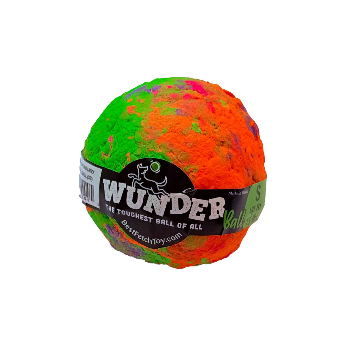 WUNDERball Fetch Toy Natural Rubber Ball For Dogs