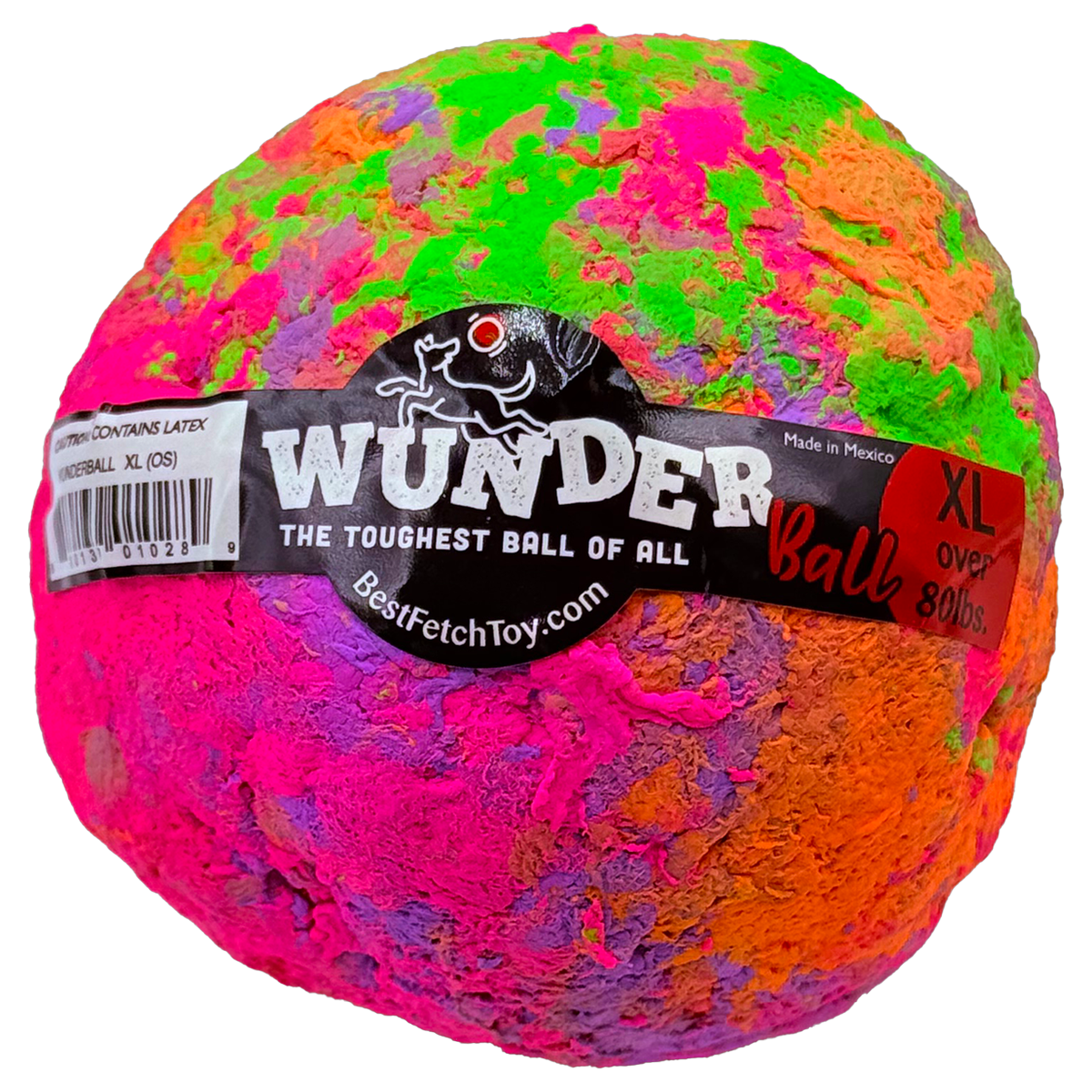 WUNDERball Fetch Toy Natural Rubber Ball For Dogs