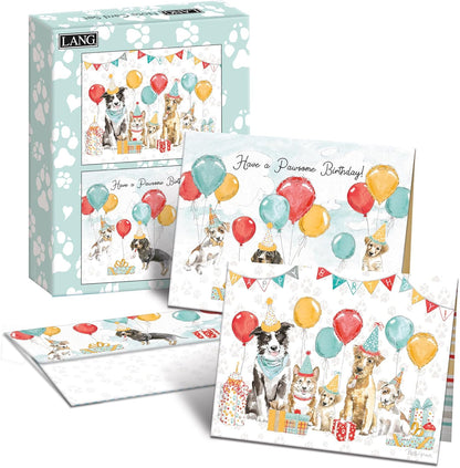 Notes en boîte Let's Paw-ty