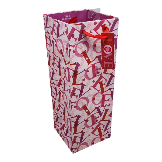 Love is in the Air Bottle Gift Bag