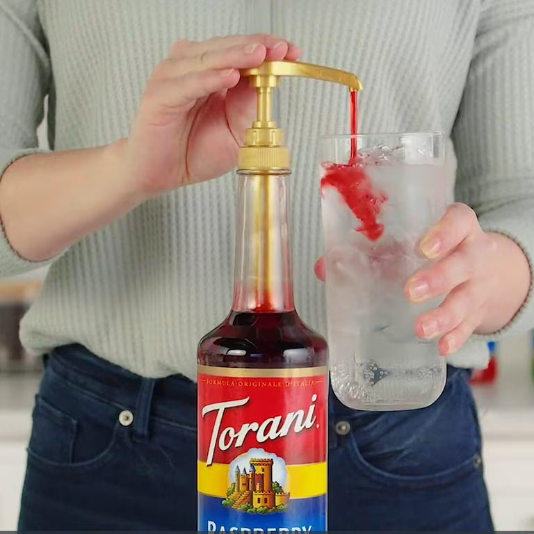 Premium Gold Syrup Pump for Cocktail Drinks