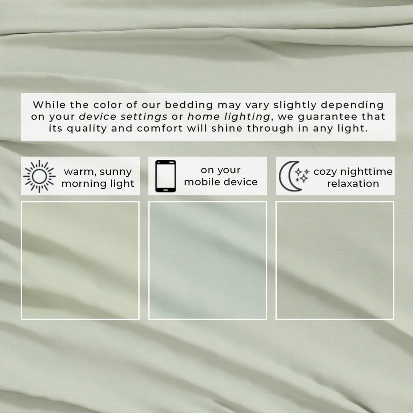 Heathered Jersey and Cotton Blend Bed Sheets