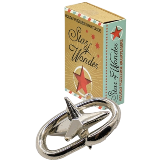 Holiday Puzzlebox Brainteaser - Star of Wonder - Tampa Home & Garden Store