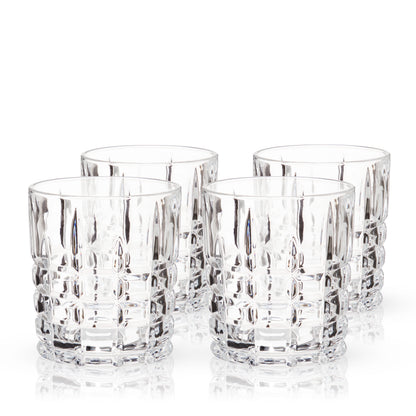 Highland Lead Free Crystal Tumbler Set of Four