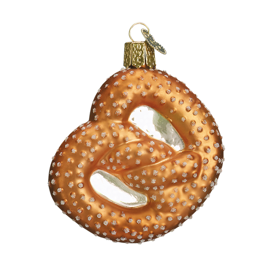 Pretzel Glass Ornament - Tampa Home & Garden Store