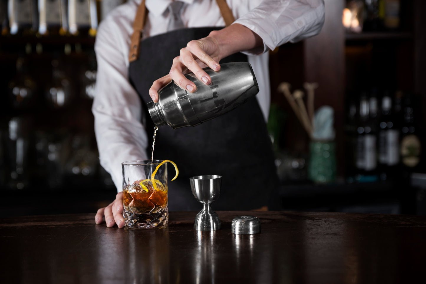 Harrison Canterbury Stainless Steel Jigger