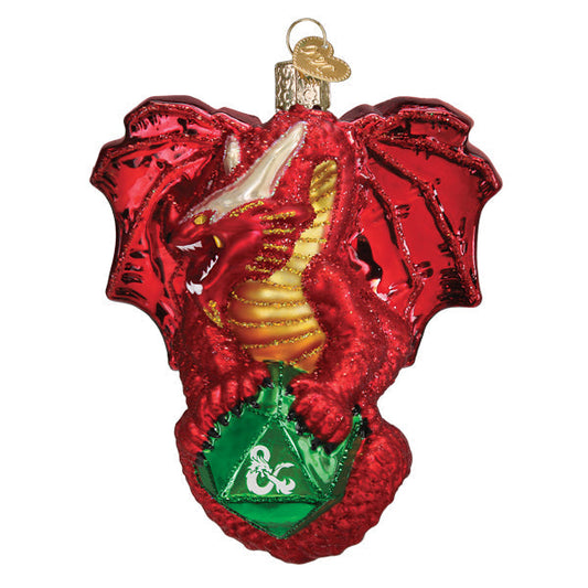 Dungeons And  Dragons Red Dragon Ornament - Tampa Home & Garden Store