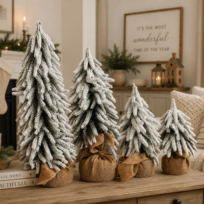 Snow Christmas Trees NEW