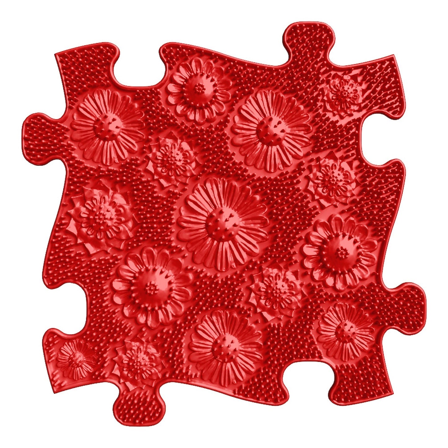Pets Sensory Snuffle Set play mats red interlocking mats with floral design by TINNITOTS on Tampa Home & Garden Store