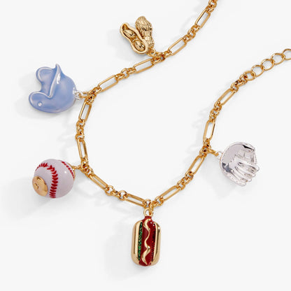 Take Me Out to the Ballgame Charm Bracelet