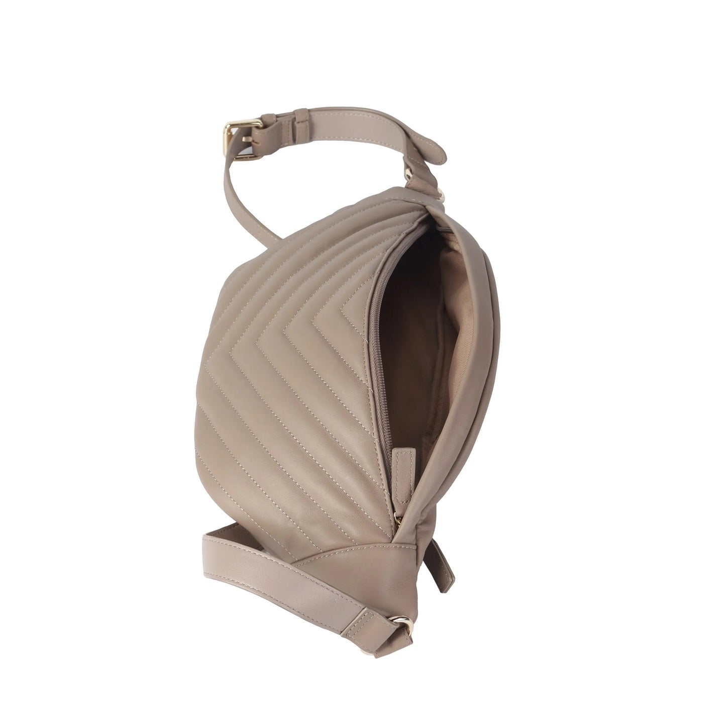 Soft Lambskin Embroidered Waist Bag – Leather Belt Bag for Women