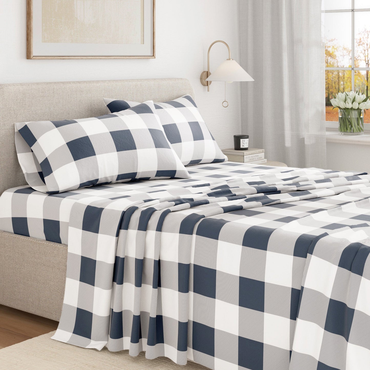 Luxurious and Soft Turkish Cotton Flannel Sheet