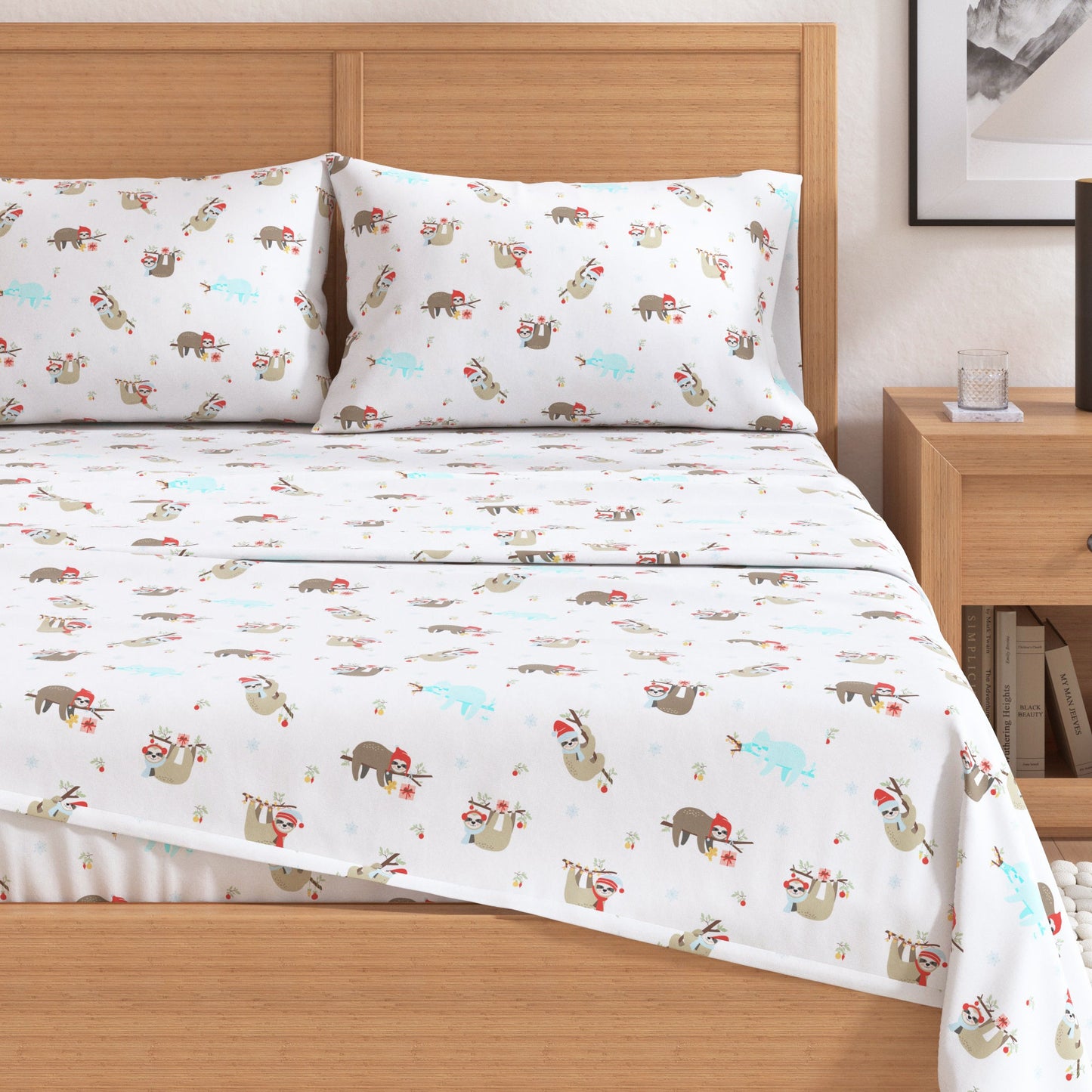 Soft and Plush Turkish Cotton Christmas Sheets