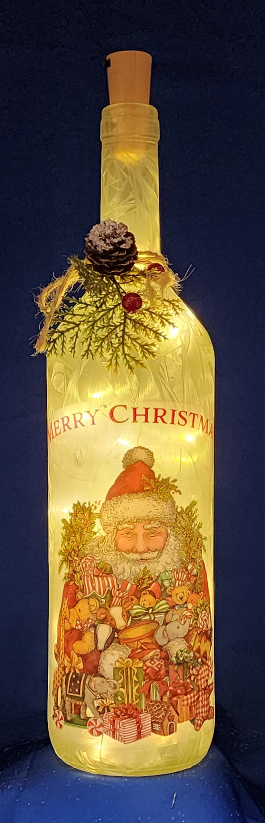 Bouteille lumineuse - 35,5 cm