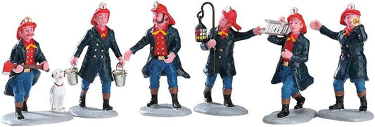 Firemen - 6 Piece Set - Tampa Home & Garden Store