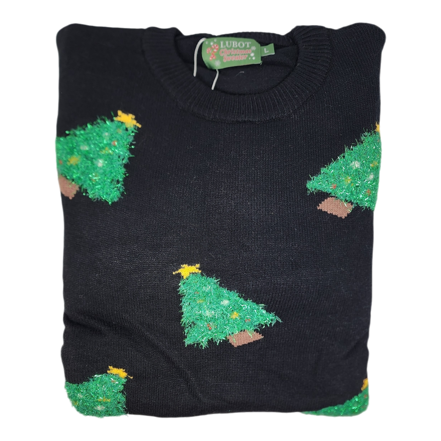 Suéter navideño festivo - Tinsle Tree -
