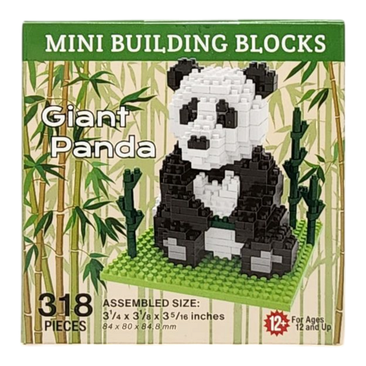 Mini bloques de construcción - Panda gigante