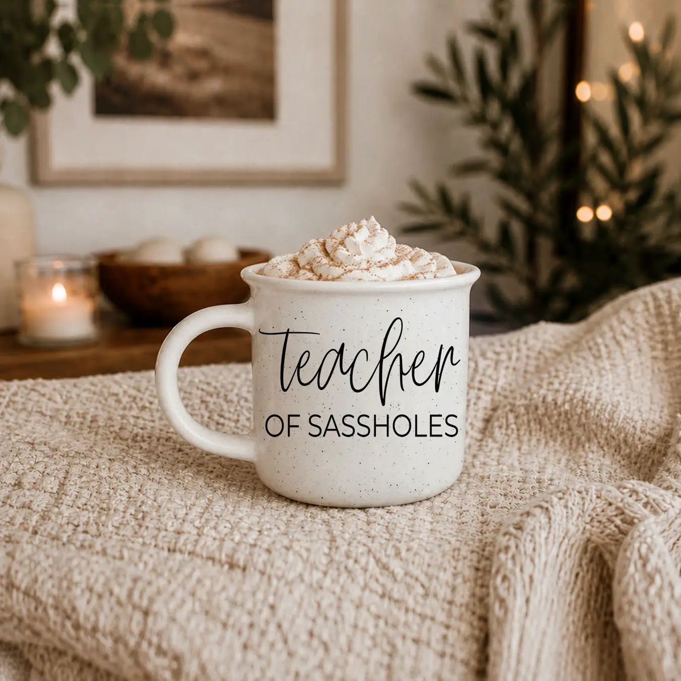 Teacher of Sassholes Mug for Educators Everywhere