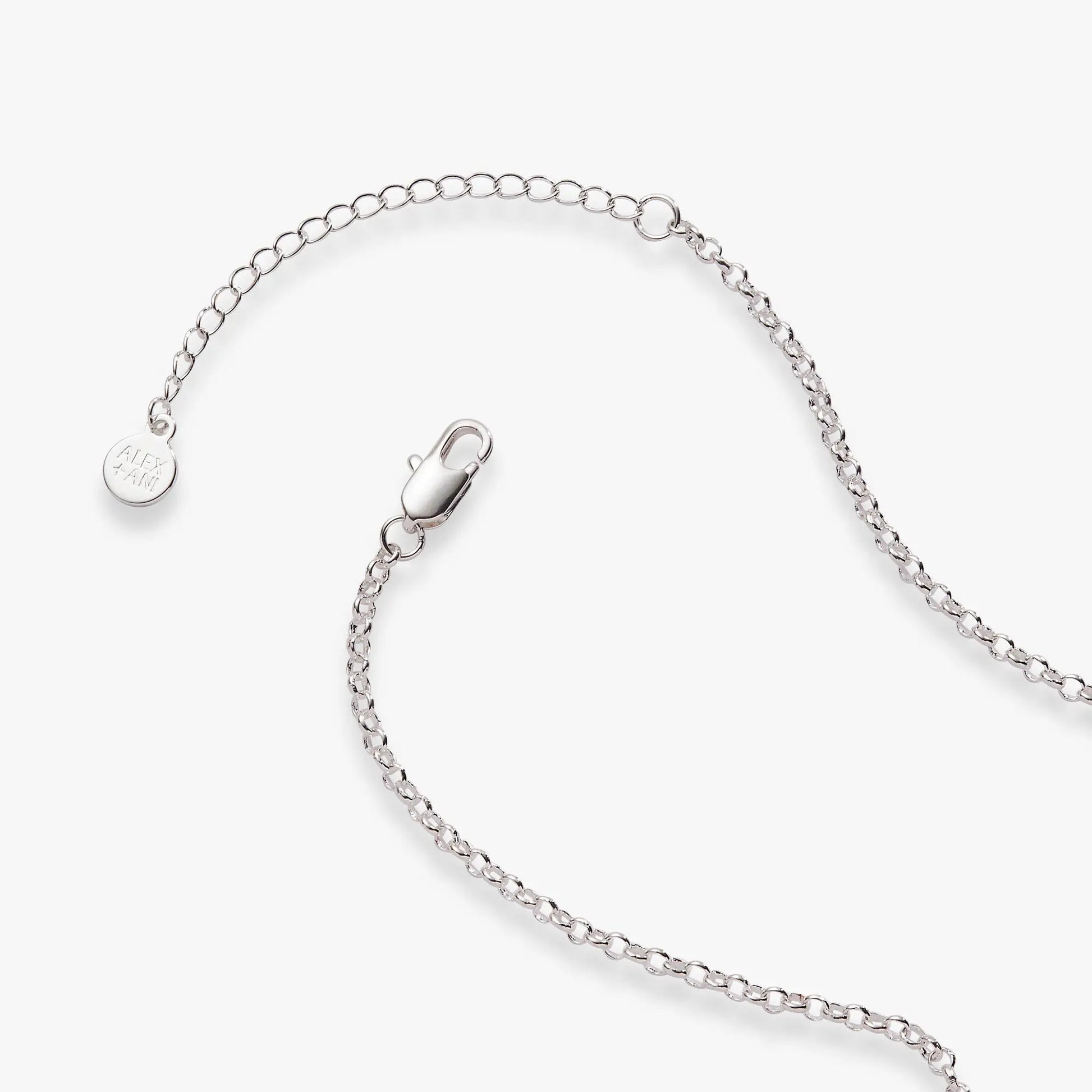 Floral Teapot Locket Pendant Necklace silver chain with lobster clasp and ALEX AND ANI tag on Tampa Home & Garden Store