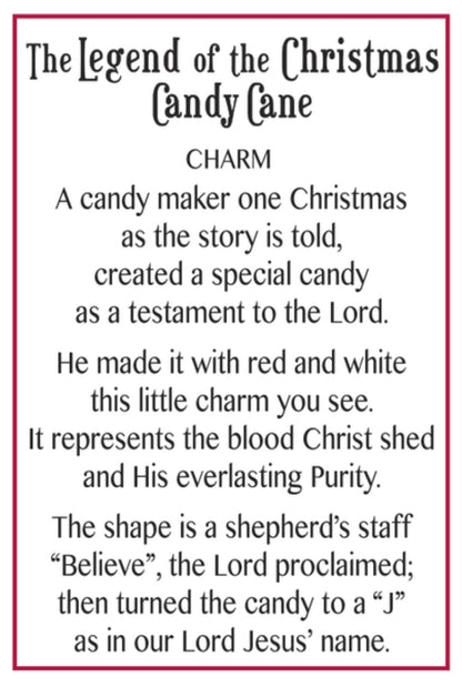 The Legend of the Christmas Candy Cane Charm