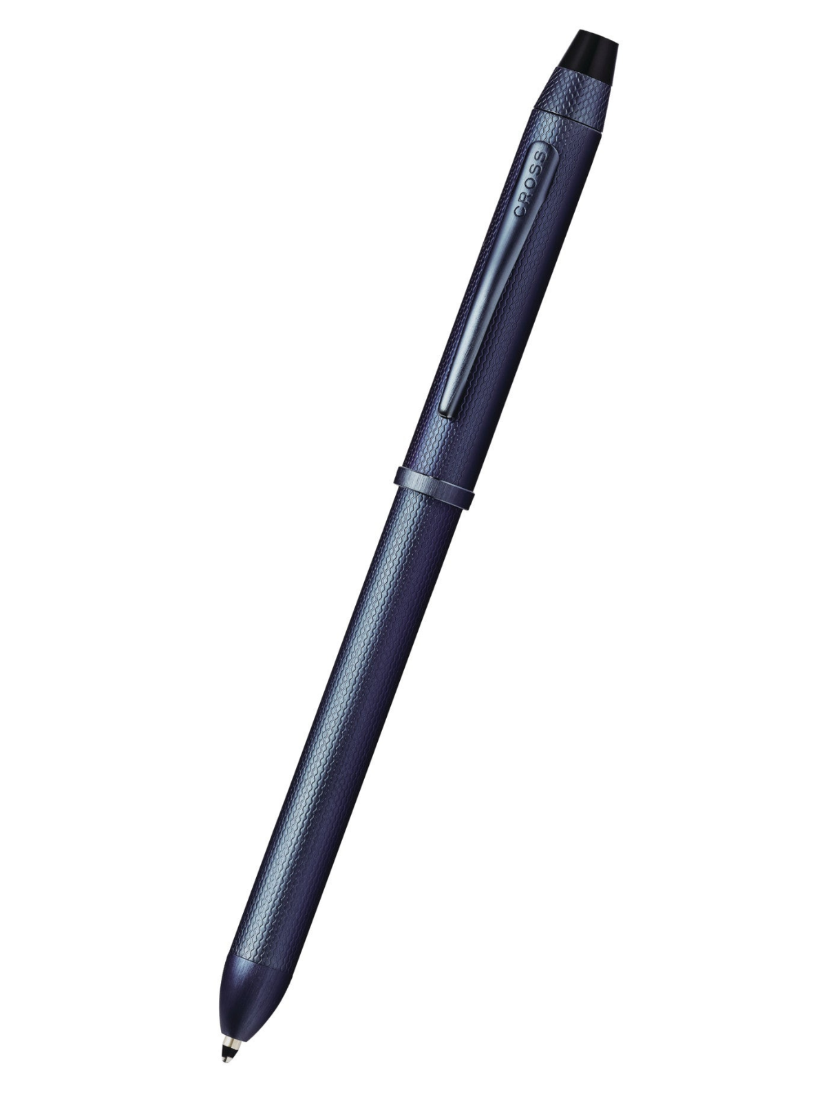 Cross Tech3+ Dark Blue PVD Multifunction Pen with clip on Tampa Home & Garden Store