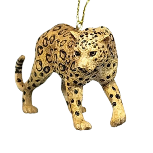 Safari Animal Ornament - Leopard - Tampa Home & Garden Store