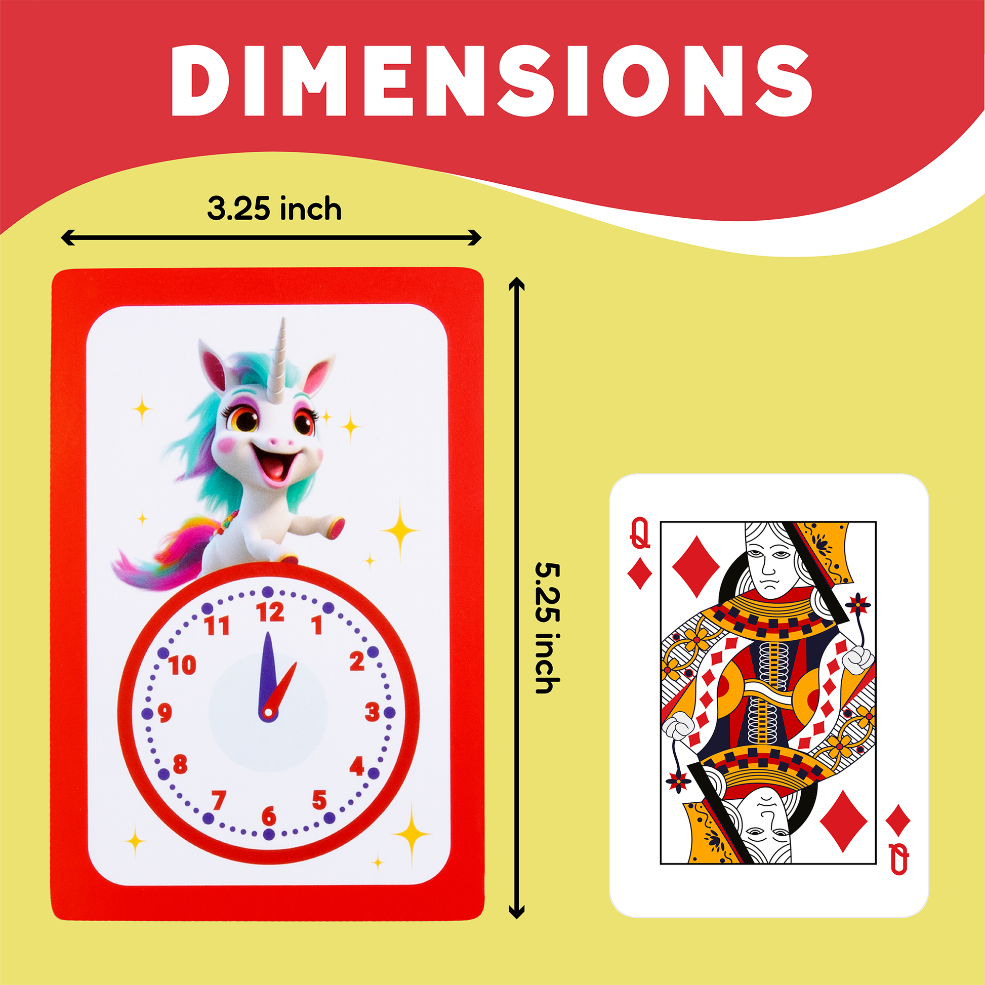 Card Pack Bundle by The Fidget Games featuring unicorn clock card and playing cards on Tampa Home & Garden Store