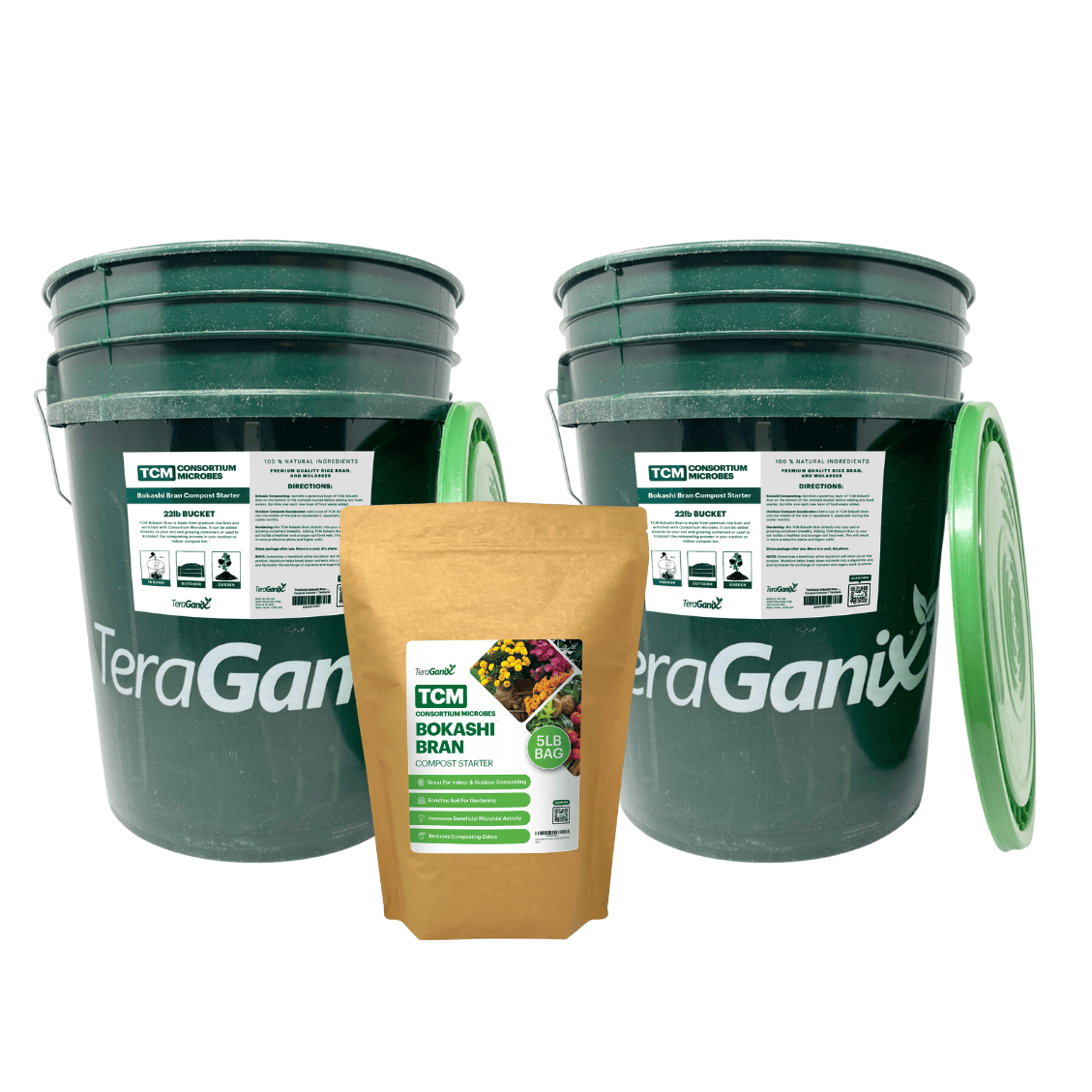 Sistema de reciclaje de residuos alimentarios Bokashi
