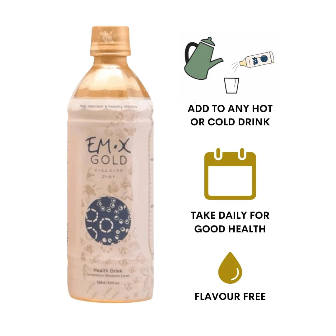 Prebiótico líquido EM-X Gold | Refuerzo inmunitario