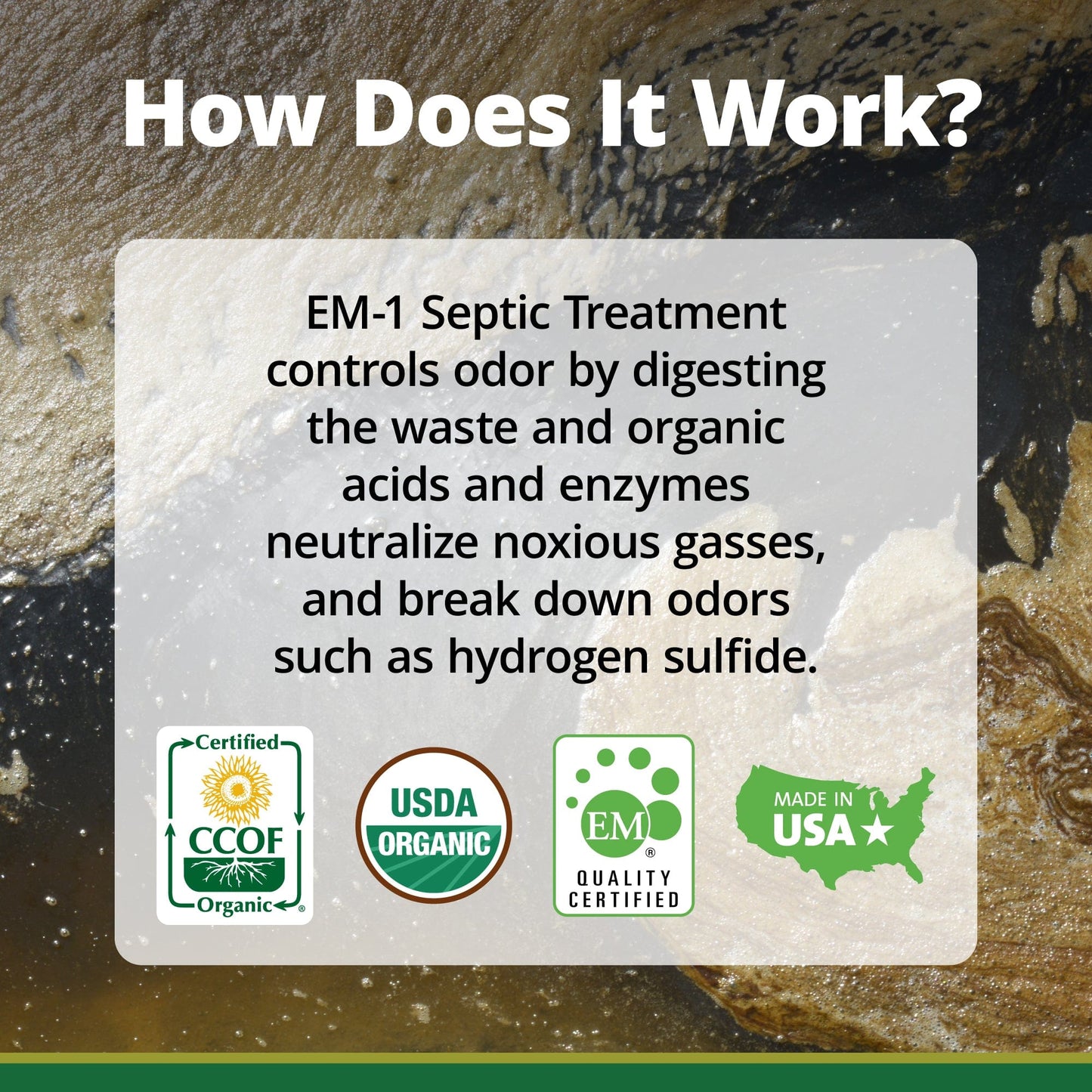 Tratamiento séptico EM-1®