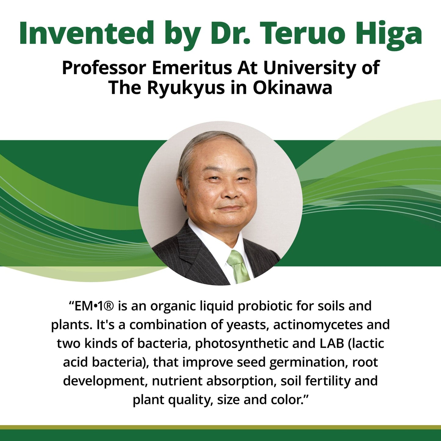 Enmienda de suelo inoculante microbiano EM•1®