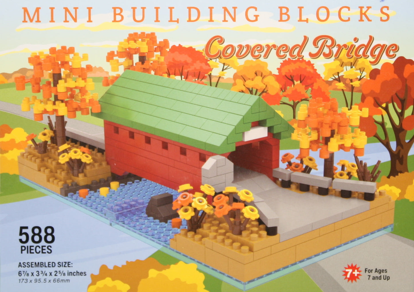 Mini Building Blocks - Covered Bridge