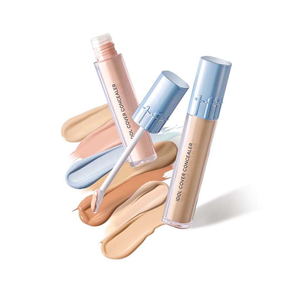 Seoulia Idol Cover Concealer 6.5g beige shade in blue-cap tubes (2 tubes) on Tampa Home & Garden Store