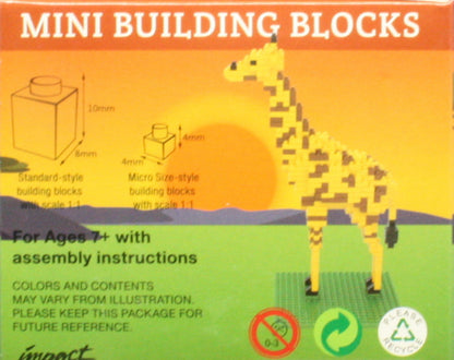 Mini bloques de construcción - Jirafa