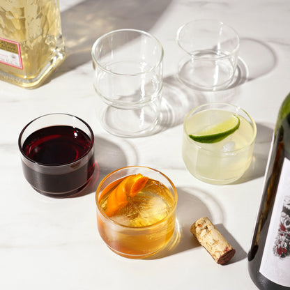 Bodega Modern Borosilicate Glasses Set of 6