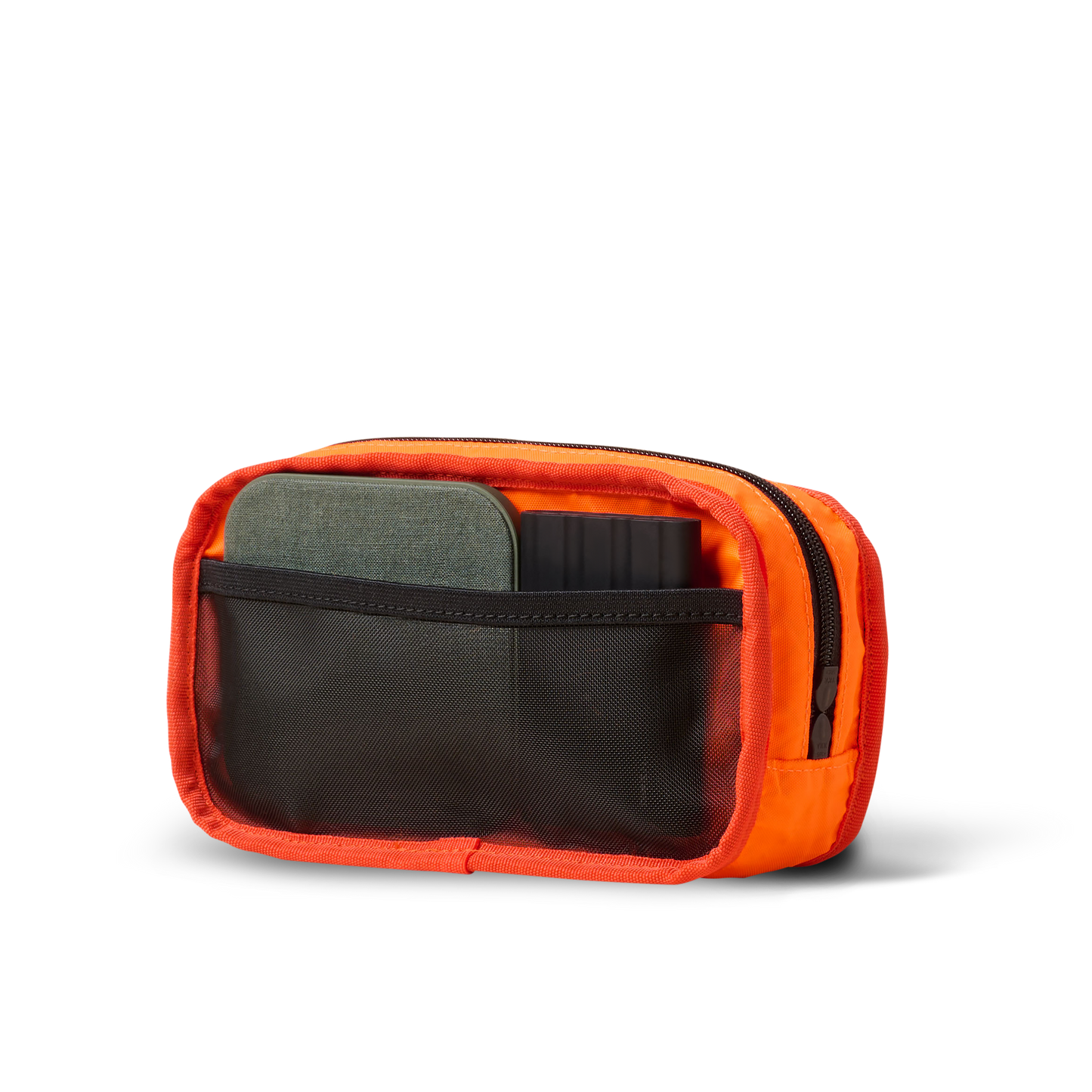 Conceal Waistpack orange fanny pack with gray pocket by The Brown Buffalo on Tampa Home & Garden Store
