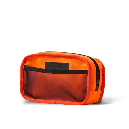 Conceal Waistpack orange with black zipper and strap by The Brown Buffalo on Tampa Home & Garden Store